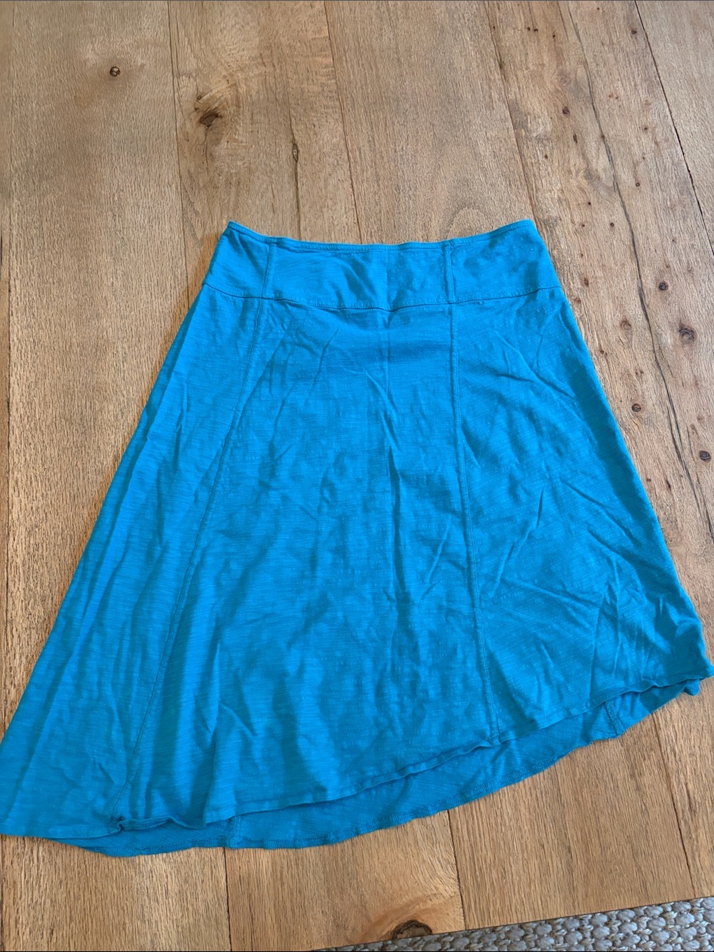 Prana Teal A-Line Women's Skirt